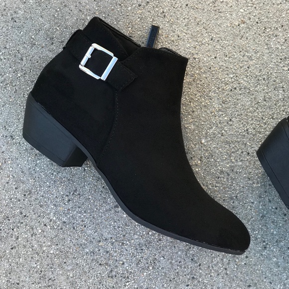 Nature Breeze Comfortable low heel black bootie - Picture 3 of 6